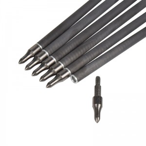 Elong Outdoor 113024 ID6.2mm SP400 Carbon Fiber Arrow Bågskytte Utomhus Skytte Sport