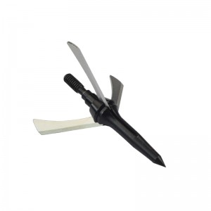 Nika bågskytte 15B022 3 Blad Broadhead med rostfritt stålblad Crossbow Jakt Arrowheads