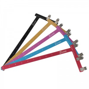 46BS02 Bow Square Bowstring Nock Points L Shape Linjal Bow för Recurve Bow Takedown Bow