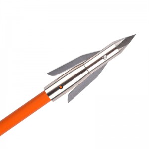 NIKA Archery 151042 2 Blades Bowfiske Head for Archery Bow Fishing Tips Broadheads Hunting