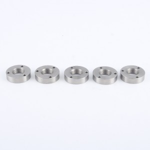 Cirkulära muttrar Rostfritt stål 304 rund mutter