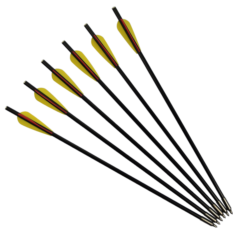 Elong Outdoor 117018 18Inch ID6mm Fiberglasbultbågskytte Skytte Crossbow Bolt
