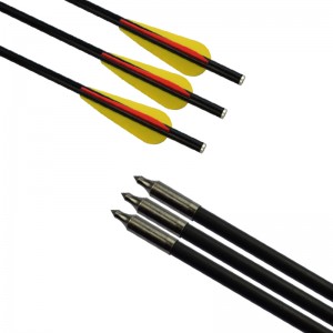 Elong Outdoor 117018 18Inch ID6mm Fiberglasbultbågskytte Skytte Crossbow Bolt
