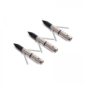 Nika bågskytte 15BFP1 325Grain Bowfishing Head Archery Crossbow Bolt Fiske Jakt