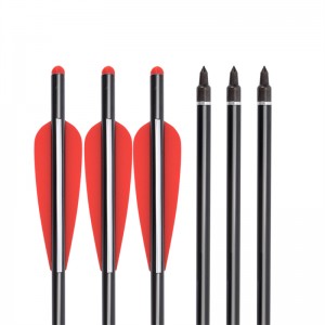 Elong Outdoor 114470 18inch Aluminium Bolt Bågskytte Crossbow Bolts Utomhus Skytte