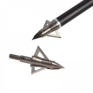 Nika Bågskytte 15B029 3 Fasta blad 100 Kornjakt Broadheads Archery Crossbow Bolt Jakt