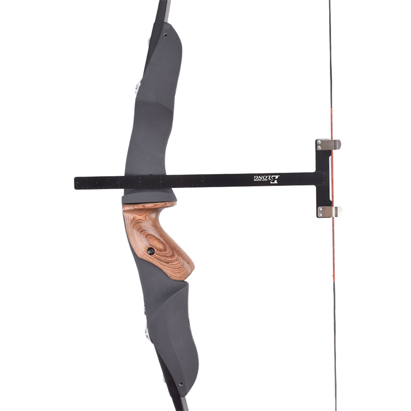 46BS01 Bow Square Archery T-Shape Ruler Mätning Bågskytte Verktyg Recurve Bow Compound Bow