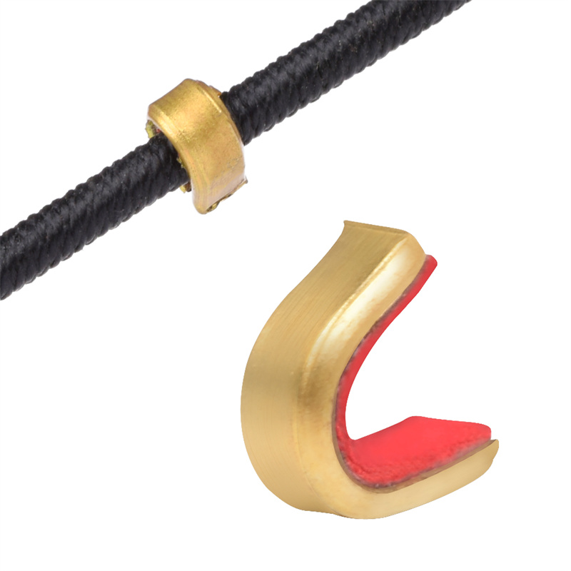 280003 Bågskytte Sträng Nocking Points Bow String Buckle Clip för förening och Recurve Bow