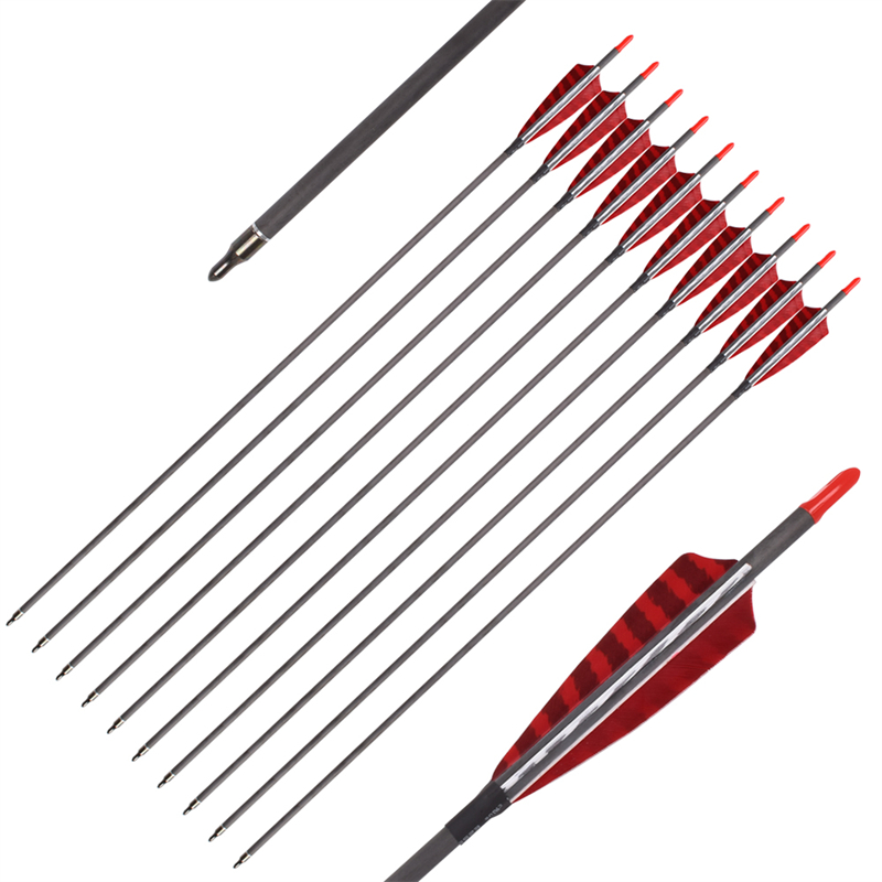 Elong utomhus 112837 ID6.2mm SP500 Kolfiberpil Turkiet fjäderbågskytte