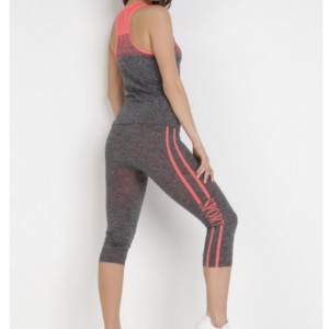 Svart och orange TRACKSUIT