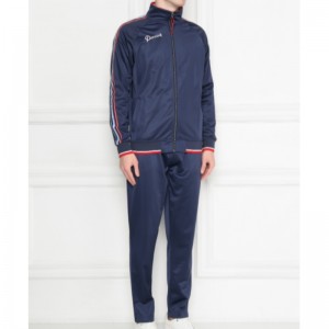 Bomullstickad sportdräkt