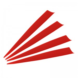 Nika Archery 170017 5Inch Shield TPU Vane för bågskytte Alla typer av pilskytte