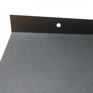 Svart PC-isoleringsark, flamskyddsmedel isoleringsark för övre locket, lätt att vika batteriisoleringsarket