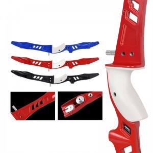 Nika bågskytte 220095 25 tum ilf RH Recurve Bow Riser för utomhusbågskytte