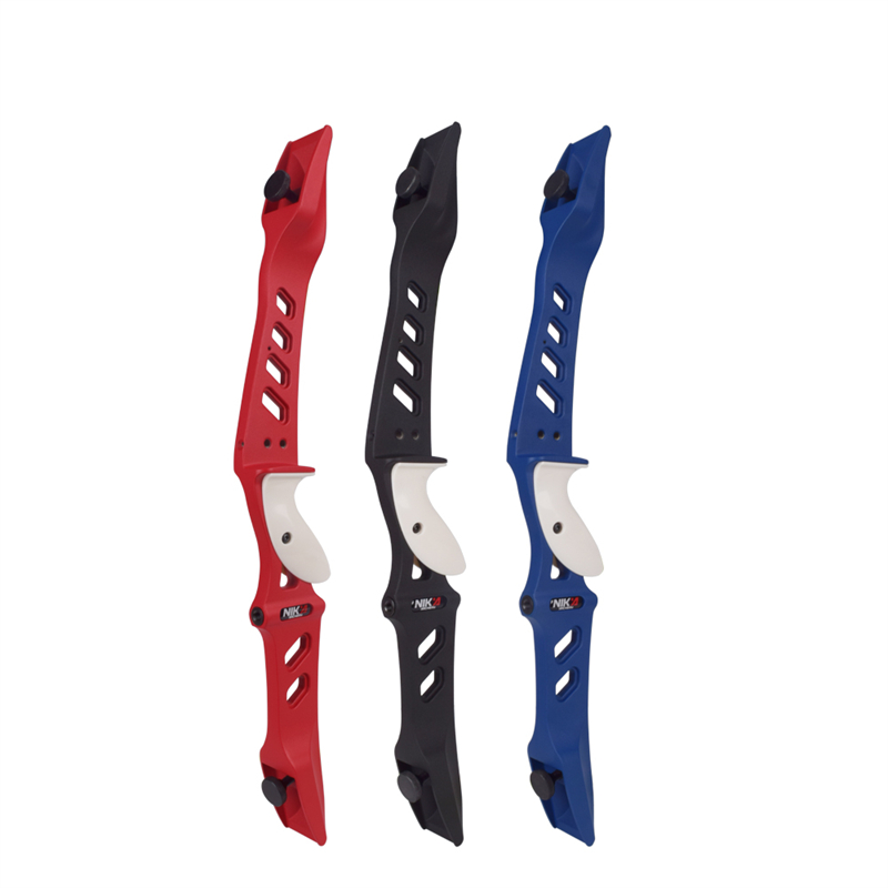 Nika Archery 220et7 25Inch TD -gränssnitt Recurve Bow Riser Busur Recurve för bågskytte Memanah Nybörjare Target Shooting Outdoor Sport Game