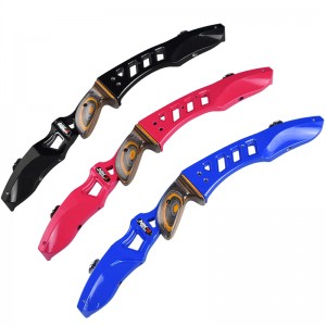 Nika bågskytte 220011 21 tum ILF LH Recurve Bow Riser för bågskytte tonåringar utomhussportskytte