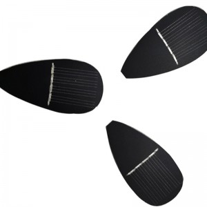 Anpassad droppformad liten storlek oregelbunden bladform Solpanel Portable Off-Grid Mini Home Solar Power Panels för hus