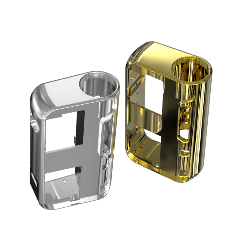 Polerad anodisering av gjuten aluminiumskal