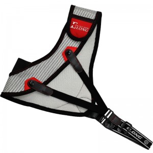 Elong Outdoor 443000 Bröstvakt Nylon Mesh Construction Bågskytte Skote Bröstskydd