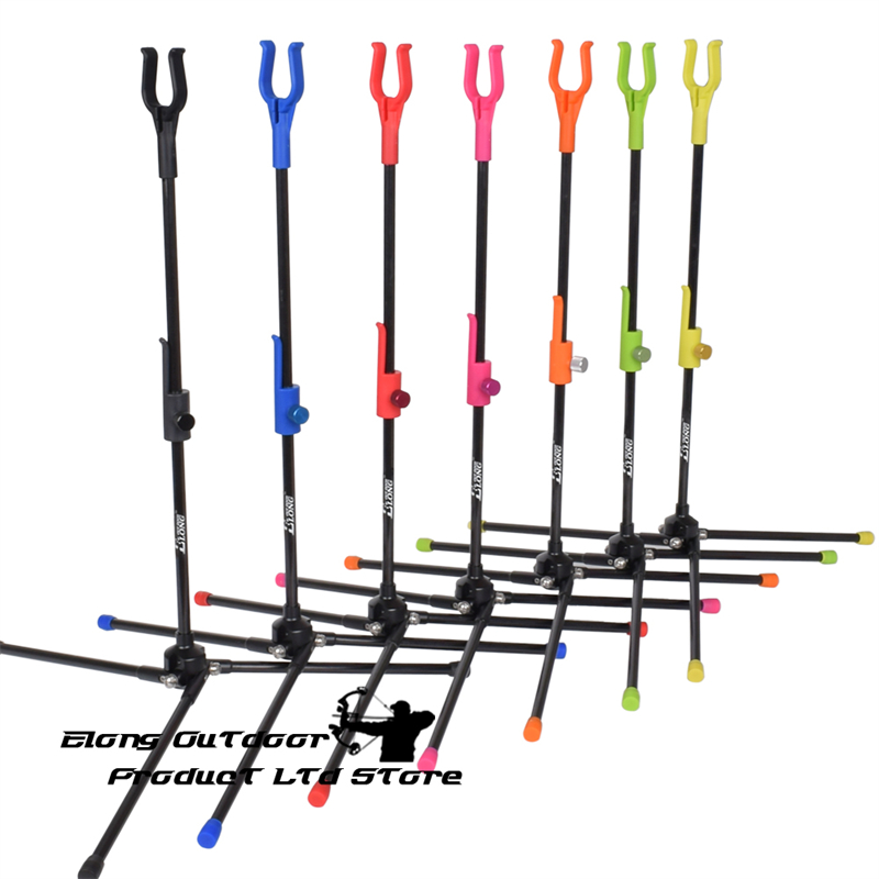 Nika bågskytte 46st05 Folding Bow Stand för bågskytte Recurve Bow Holder