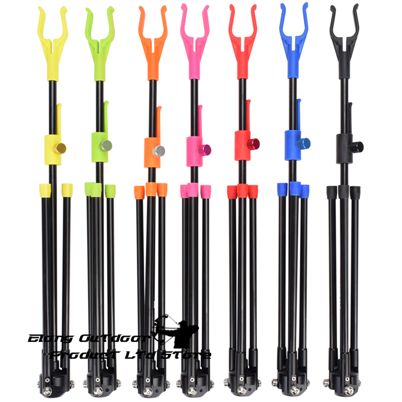 Nika bågskytte 46st05 Folding Bow Stand för bågskytte Recurve Bow Holder