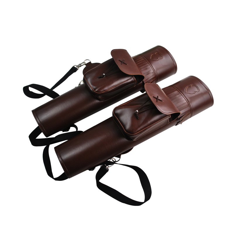 Nika Archery 43Q007 663.8Gram PU Läder Arrow Quiver Archery Arrow Jakt Quiver Arrow Bags