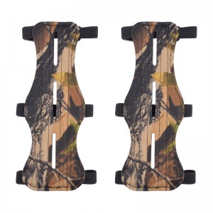 ELONG OUTOME 44AG01 8.5INCH ARM GUARD Justerbar dubbelfaced bågskytte förarmskydd