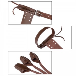 Elong utomhus 42ft01 fingerhandske 3-finger för recurve båge bågskytte fotografering jakt fingerskydd