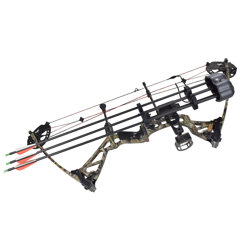 Nika Bågskytte 430007 Bågskytte Tillbehör 5 Pilar Enkel Quiver för att jaga Crossbow och Sammansatt båge