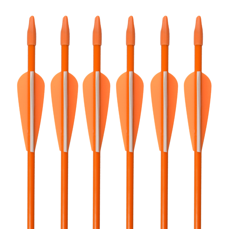Elong Outdoor 110103 Fiberglass Arrow ID5mm 26Inch bågskytte målpraxis pilar Recurve Bow Shooting