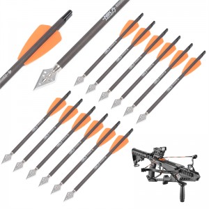 Nika bågskytte 114521-02 Kolbult ID6.2mm 7.5INCH För COBRA System ADS/R9/RX Bågskytte Jaktutrustning