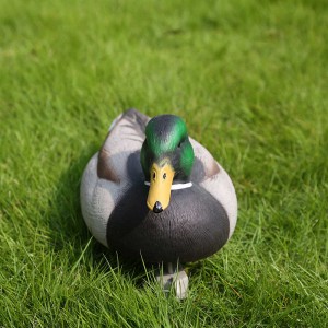 Plast Duck Decoy Mallard Kvinna Duck Drake Floating Keel Deadly Jakt Lure