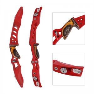 Nika Archery 220010 Et-3 21inch RH ILF Recurve Riser för Recurve Bow Outdoor Target Shooting