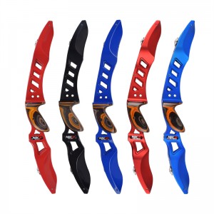 Nika Archery 220010 Et-3 21inch RH ILF Recurve Riser för Recurve Bow Outdoor Target Shooting