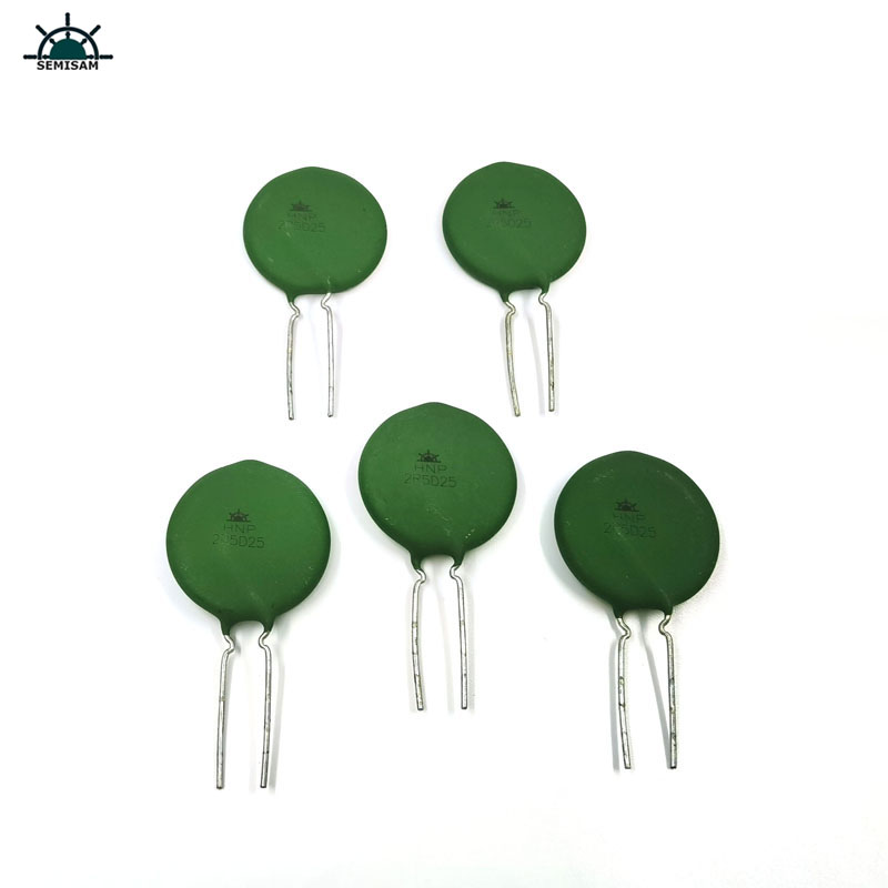Original Tillverkare Grön kiselöverskott Skyddande 2R5D25 5D5 5D7 10D5 10OHM Resistor Power NTC Termistor
