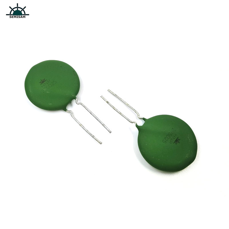 Original Tillverkare Grön kiselöverskott Skyddande 2R5D25 5D5 5D7 10D5 10OHM Resistor Power NTC Termistor