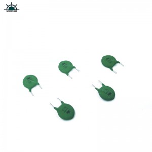 God kvalitet Kina Tillverkare Grön Silikon 5 Ohm 5D13 Diameter 13mm Resistor Power NTC Termistor