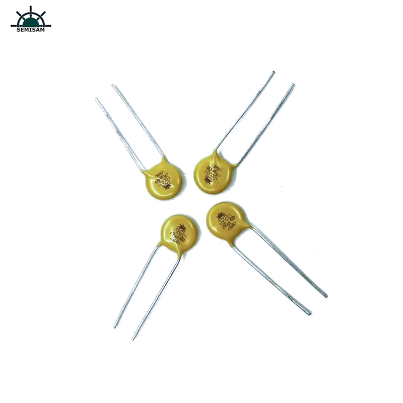 Original ODM-motstånd leverantör Gul kisel 10d221 Diameter 10 mm metalloxid MOV-varistor för strömförsörjning