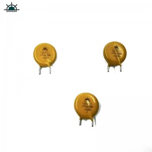 Original Factory Bra prisstjänst, Gul High Surge Överspänning 14mm HVR14D621J MOV ZINC OXIDE Varistor för kommersiell enhet