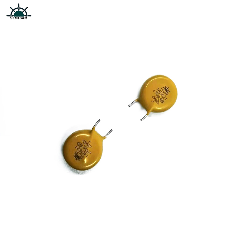 Original Factory Bra prisstjänst, Gul High Surge Överspänning 14mm HVR14D621J MOV ZINC OXIDE Varistor för kommersiell enhet