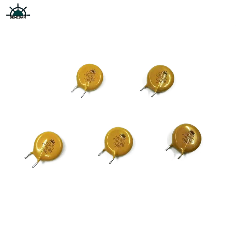 Original Factory Bra prisstjänst, Gul High Surge Överspänning 14mm HVR14D621J MOV ZINC OXIDE Varistor för kommersiell enhet