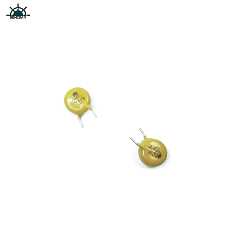 Kina Original Tillverkare Passiva elektronikkomponenter, gul MOV 10mm HVR10D681K Zinkoxidvaristor