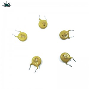 Kina Original Tillverkare Passiva elektronikkomponenter, gul MOV 10mm HVR10D511K Zinkoxidvaristor