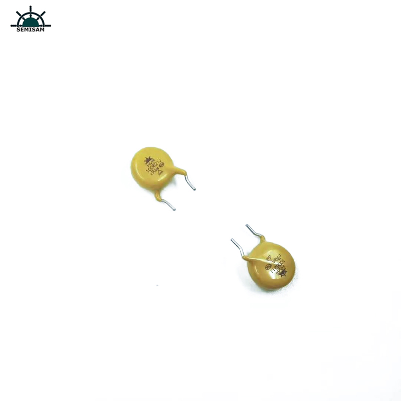 Kina ODM Passiva elektronikkomponenter, gul MOV 10mm HVR10D621K Zinkoxidvaristor
