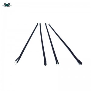 Kina leverantör skräddarsy god kvalitet exakt data 47k ohm b värde 3950k NTC termistor temperatur sensor