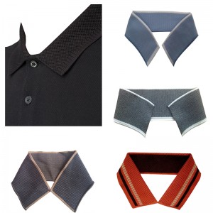 80 tum krage och manschetter platt stickmaskin