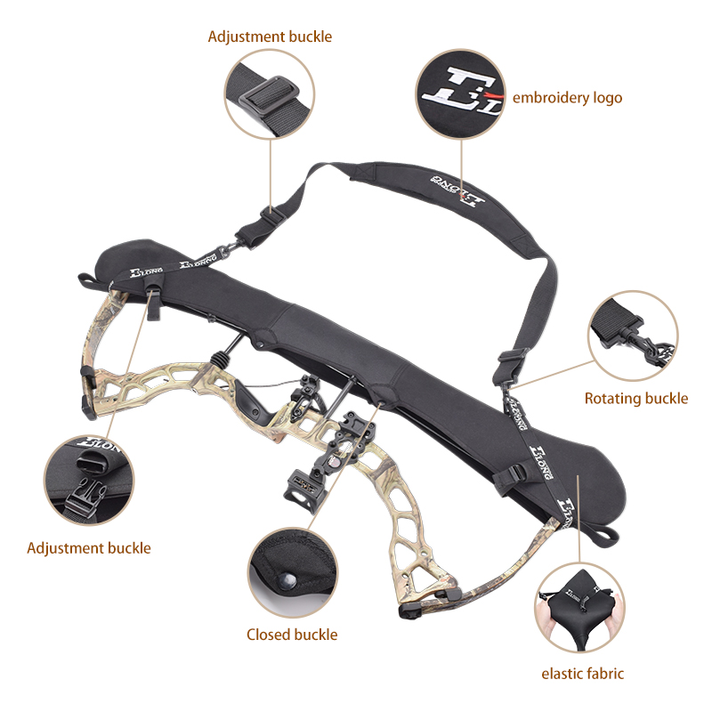 Elong Outdoor Compound Bow Sling Archery Carry Bag för Sammansatt Bow Jaktutrustning