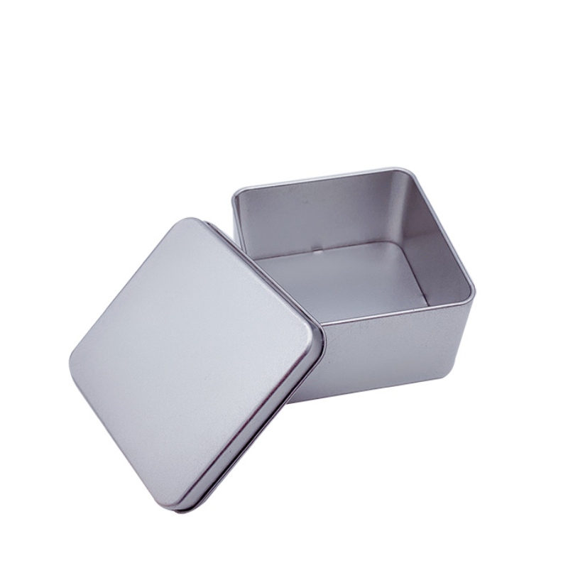 Kvadratisk tennlåda (93mm * 93mm * 55mm)