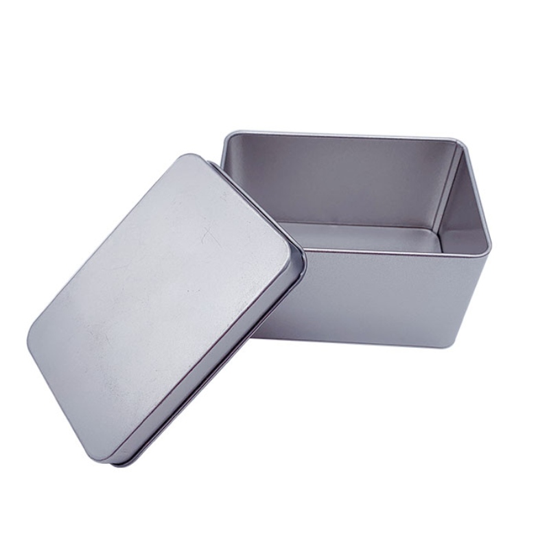 Kvadratisk tennbollburk, frostat matkvalitetsmaterial (107mm * 70mm * 60mm)