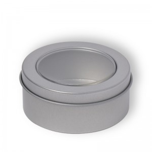 Fönster Tin kan diameter 65mm höjd 25 mm